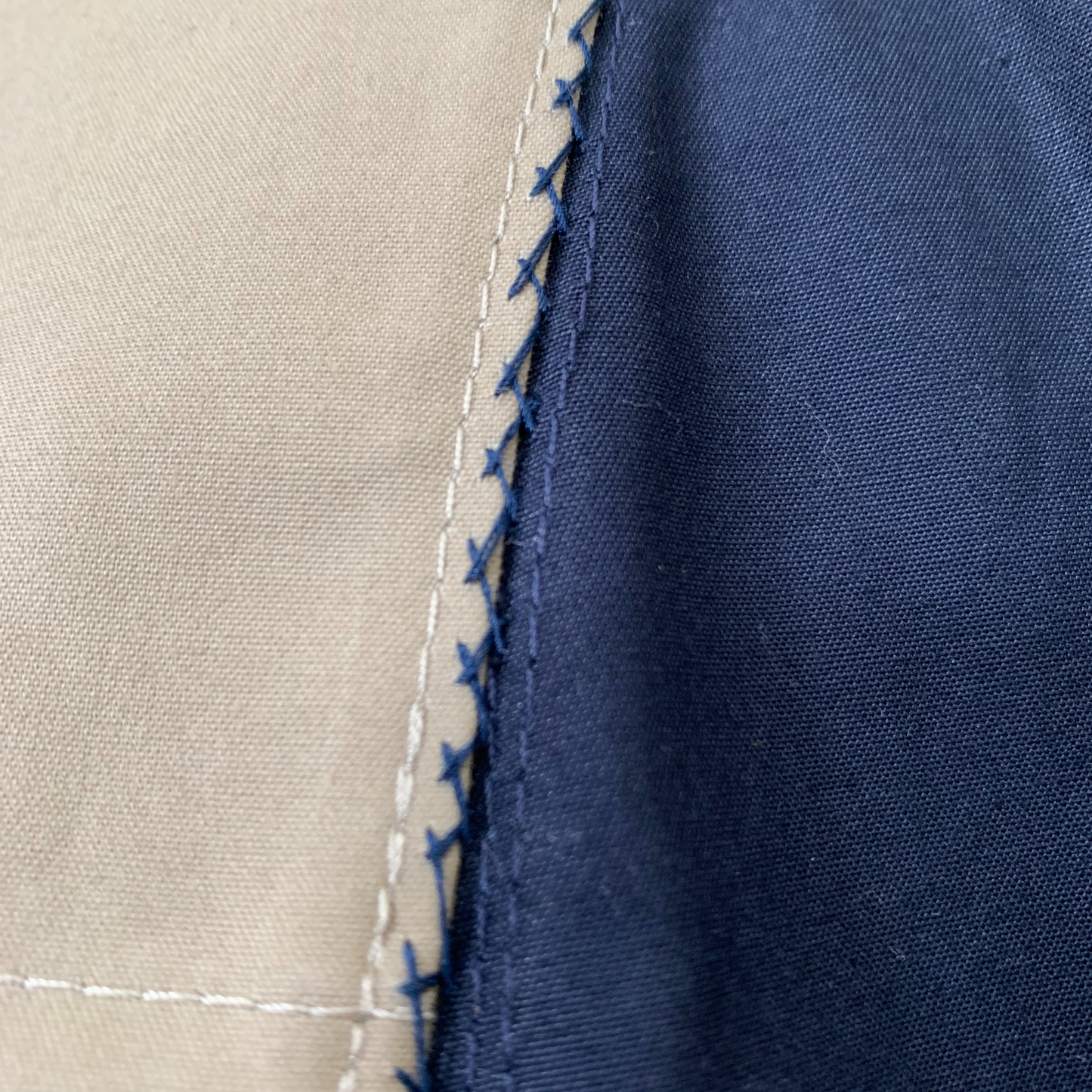 LR Genderless Signature Cape - SP Navy/Delamere/Beige